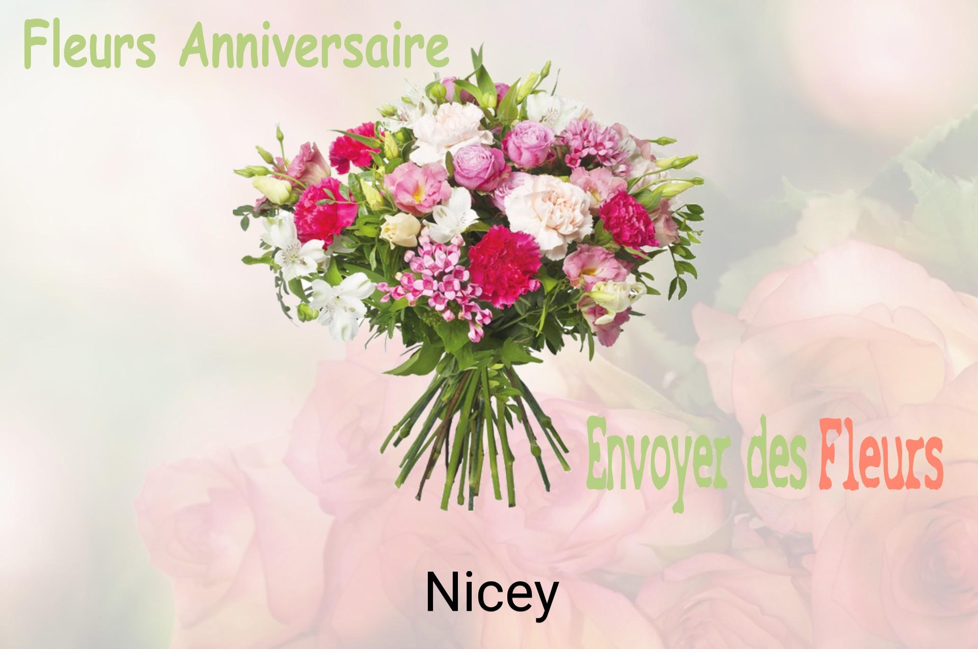 Bouquet de fleurs d’anniversaire livré à Nicey